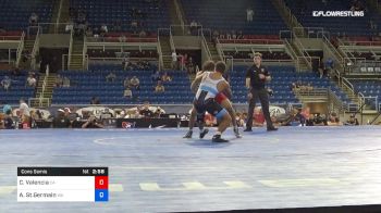 160 lbs Cons Semis - Cael Valencia, California vs Adrian St.Germain, Washington