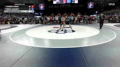 215 lbs Cons. Quarters - Xander Horak, OH vs Meric Hagarty, IA