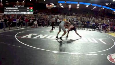 144 3A Cons. Round 1 - Luke Manghisi, Creekside vs Gianni Valeriani, Plant City