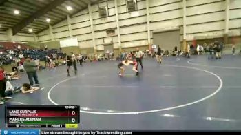 106 lbs Round 1 (4 Team) - Marcus Aleman, Idaho 1 vs Lane Surplus, Warriors Of Christ