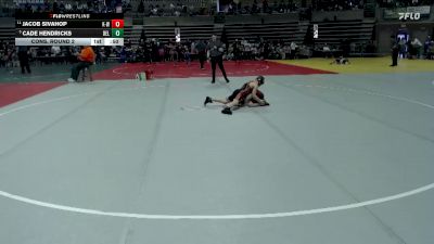 85 lbs Cons. Round 2 - Jacob Sivahop, K-W vs Cade Hendricks, Delano