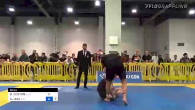 BRYCE SEXTON vs CARLOS DIAZ 2022 American National IBJJF Jiu-Jitsu Championship