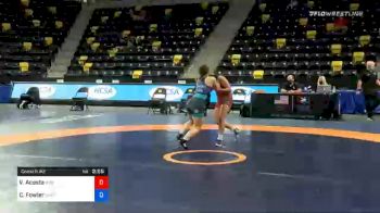 50 kg Consolation - Valerie Acosta, Rise Wrestling vs Charlotte Fowler, Unattached