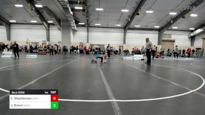 75 lbs Rr Rnd 2 - Caden Stephenson, Sanderson Wrestling Academy vs Jaxon Braun, Maurer Coughlin Wrestling Club