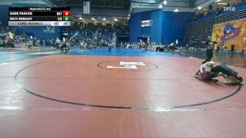 120 lbs Cons. Round 2 - Nico DeRado, St Joseph Metuchen vs Kade Pascoe, Whitehall