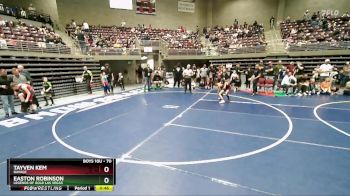 70 lbs 1st Place Match - Tayven Kem, Ravage vs Easton Robinson, Legends Of Gold Las Vegas