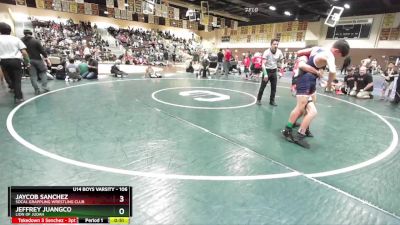 106 lbs Cons. Semi - Jaycob Sanchez, Socal Grappling Wrestling Club vs Jeffrey Juangco, Lion Of Judah