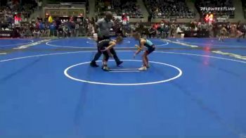 67 lbs Prelims - Kalijah Gonzales, New Mexico Wolfpack vs Gunner Perkins, Graham Future Falcons