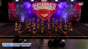 Ace All Star Cheer - Sabotage [2026 L4.2 Senior Coed - D2 Day 1] 2026 Spirit Sports Colorado Springs Nationals