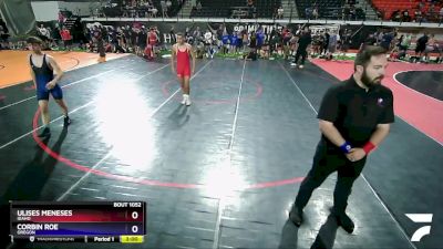 132 lbs Champ. Round 1 - Ulises Meneses, Idaho vs Corbin Roe, Oregon