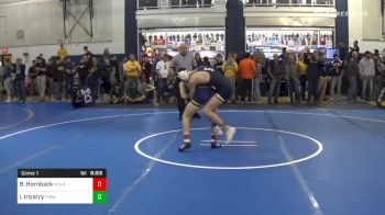 138 lbs Consolation - Brad Hornback, Moeller-OH vs Ian Irizarry, Parkersburg South-WV