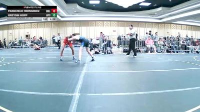 120 lbs Round Of 64 - Francisco Hernandez, Bullard HS vs Greysin Hopp, Apex - Michigan