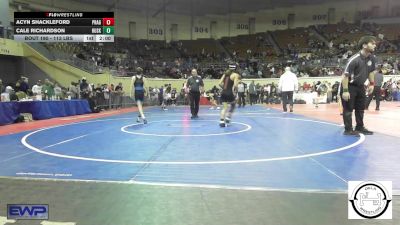 113 lbs Round Of 16 - Acyn Shackleford, Prague vs Cale Richardson, Husky Wrestling Club