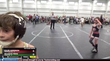 52 lbs Finals (2 Team) - Ezra Brookover, Jacket WC vs Hank Blair, Wrestling Mill