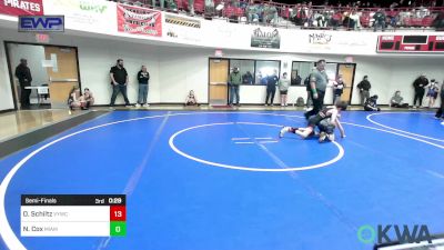73-76 lbs Semifinal - Shaune McConnell, Eufaula Ironheads Wrestling Club vs Heston Fugate, Lincoln Christian