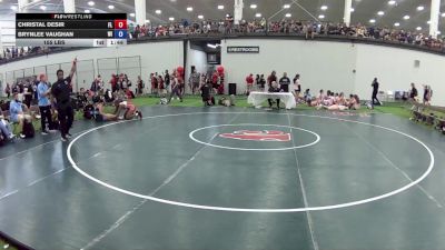 155 lbs Christal Desir, Florida vs Brynlee Vaughan, Wisconsin
