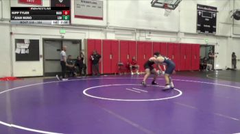 184 lbs Cons. Semi - Kipp Tyler, Bakersfield College vs Juan Nuno, Lemoore College