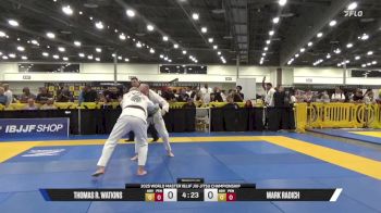 Mark Radich vs Thomas R. Watkins 2025 World Master IBJJF Jiu-Jitsu Championship