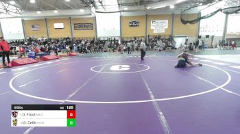 120 lbs Semifinal - Delaney Frost, Noble vs Gonul Celik, East Haven