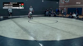 56 lbs Round 2 - Beckett Fittje, Middleton Wrestling Club vs Jaxyn Cottom, Burley Bobcat Wrestling