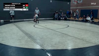 56 lbs Round 2 - Beckett Fittje, Middleton Wrestling Club vs Jaxyn Cottom, Burley Bobcat Wrestling