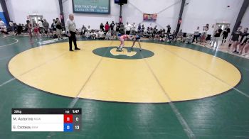 32 kg Rr Rnd 2 - McKenzie Astorino, MGW Rebels vs Giada Croteau, Wyoming Seminary