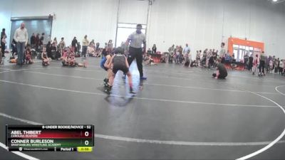 52 lbs Round 1 - Abel Thibert, Carolina Reapers vs Conner Burleson, Spartanburg Wrestling Academy