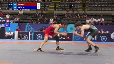 60 kg 1/2 Final - Rihito Hiura, Japan vs Nathan Nash, Canada