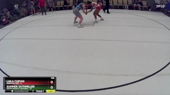 138 lbs Round 6 (8 Team) - Summer Guthmiller, South Dakota Lightning vs Laila Cuevas, Nebraska Red