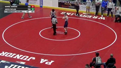 132 lbs Consi Of 32 #2 - Daniel Vargas, Parkland vs Aidyn Taylor, Penns Valley