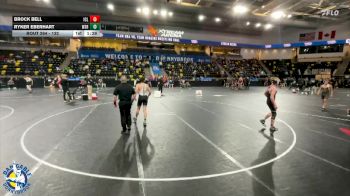 132 lbs Prelim - Ryker Eberhart, Waverly-Shell Rock vs Brock Bell, Iowa City, Liberty