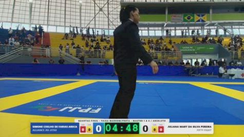 JULIANA MARY DA SILVA PEREIRA vs SIMONE COELHO DE FARIAS ARECA 2026 FPJJ Circuito Paulista GI Etapa 3