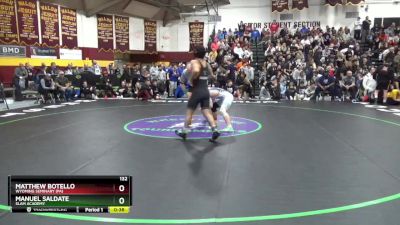 132 lbs 3rd Place Match - Manuel Saldate, SLAM Academy vs Matthew Botello, Wyoming Seminary (PA)