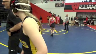 135 lbs Champ. Round 1 - Lily Wright, Midland vs Vivian Joiner, Centerville