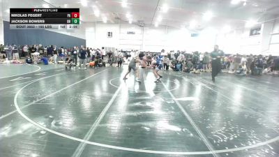 165 lbs Quarterfinal - Nikolas Fegert, PA vs Jackson Bowers, OH