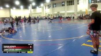 113 lbs Round 3 (6 Team) - Mason Spence, Ohio Titan Blue vs Christopher Arnold, Indiana Smackdown Black