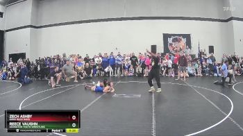 82 lbs Champ. Round 1 - Zech Ashby, Hard Rock Rams vs Reece Vaughn, Lexington Youth Wrestling