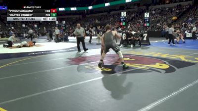 190 lbs Quarterfinal - Primo Catalano, Fountain Valley (SS) vs Carter Vannest, Pitman (SJ)