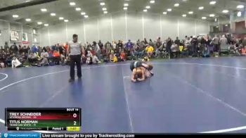 115 lbs Round 5 (6 Team) - Trey Schneider, Wyoming Brown vs Titus Norman, Tennessee White