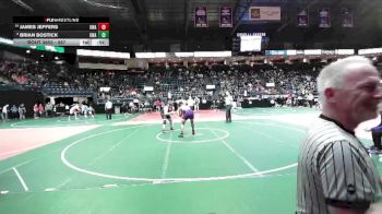 287 lbs Cons. Round 3 - Brian Bostick, Unattached vs James Jeffers, Unattached