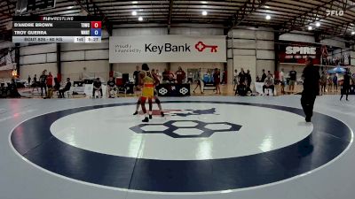 60 kg Cons. Round 4 - D'Andre Brown, Tiger Den Wrestling Club vs Troy Guerra, WNY RTC