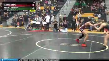 100 lbs Quarterfinal - Mykal Johnson, Westside Wrestling vs Tylene Tran, Gold Rush Wrestling