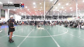 57 lbs Rr Rnd 3 - Victoria Carchidi, Kraken Blue - Girls vs Scarlett McKeown, Lady Assassins