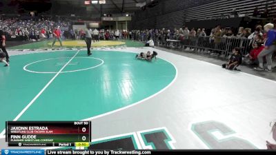 45-49 lbs Semifinal - Finn Gudde, Punisher Wrestling Company vs Jaxonn Estrada, Wrestling Club Tacoma Slam