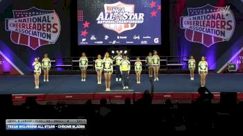 Texas Wolverine All Stars - Chrome Blades [2026 L2 Junior - Flex - D2 - Small - B Day 1] 2026 NCA All-Star National Championship