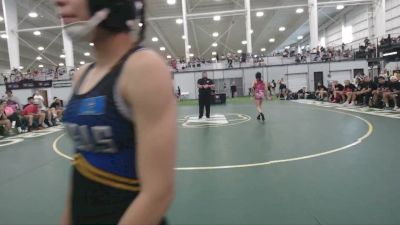 100 lbs Justice Gutierrez, Colorado vs Nicole Abrego, Kansas