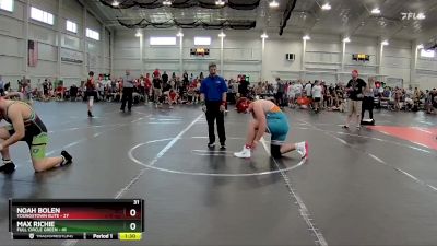 285 lbs Round 2 (6 Team) - Noah Bolen, Youngstown Elite vs Max Richie, Full Circle Green