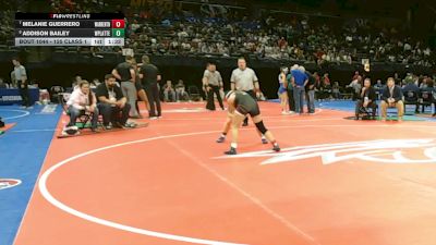 125 Class 1 lbs Champ. Round 1 - Melanie Guerrero, Warrenton vs Addison Bailey, West Platte