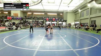 132 lbs Consi Of 8 #2 - Jazmin Cruz, Conard vs Genesis Colon, Ledyard