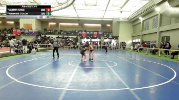 132 lbs Consi Of 8 #2 - Jazmin Cruz, Conard vs Genesis Colon, Ledyard